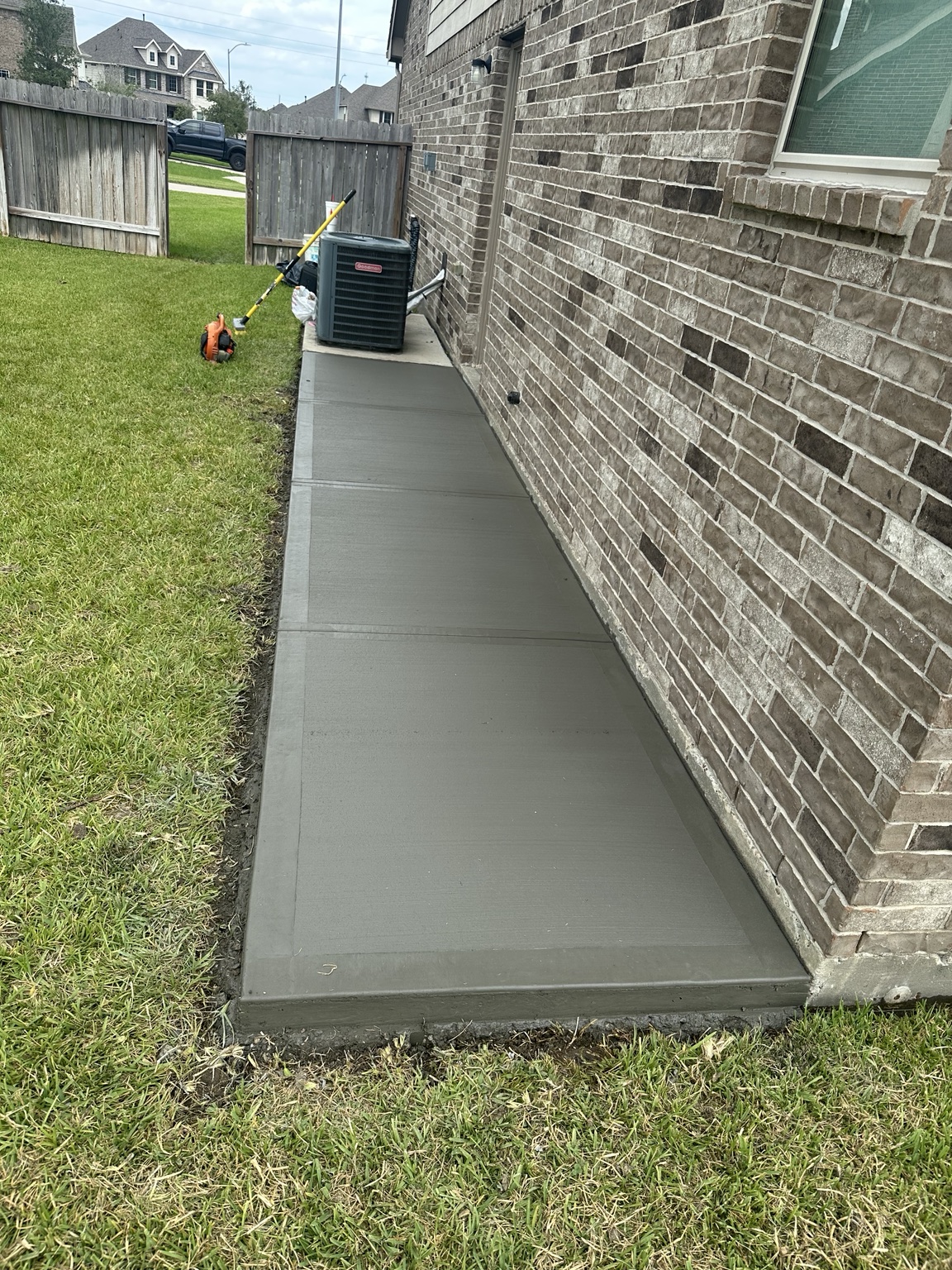 Finished Side Walkway
